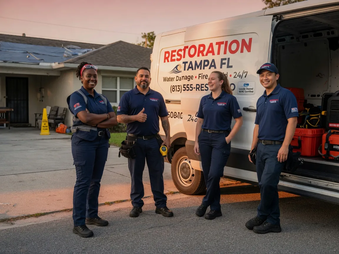 Water Damage Restoration company in Poy Sippi, WI